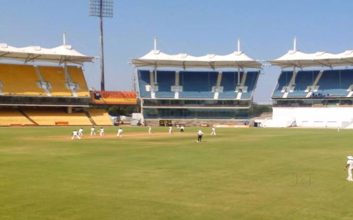 Chennai Test matches without media