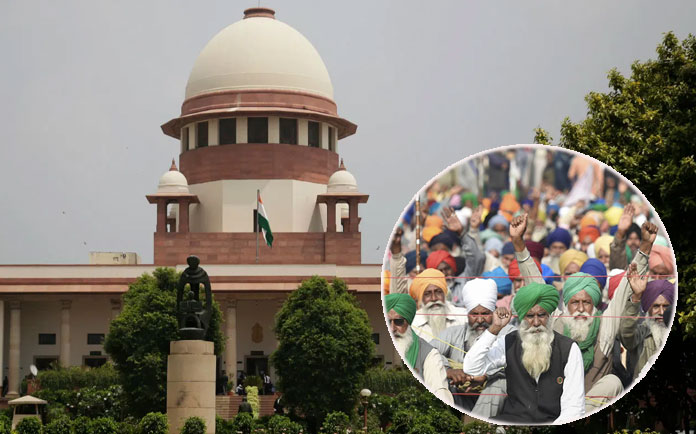 That was the only day when the Supreme Court stood by the backs of the farmers