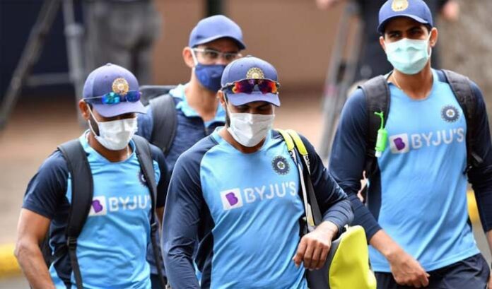 Indian Cricket Team in Brisbane