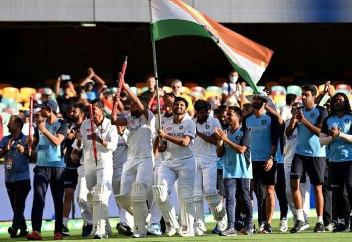 new record created by India in test cricket