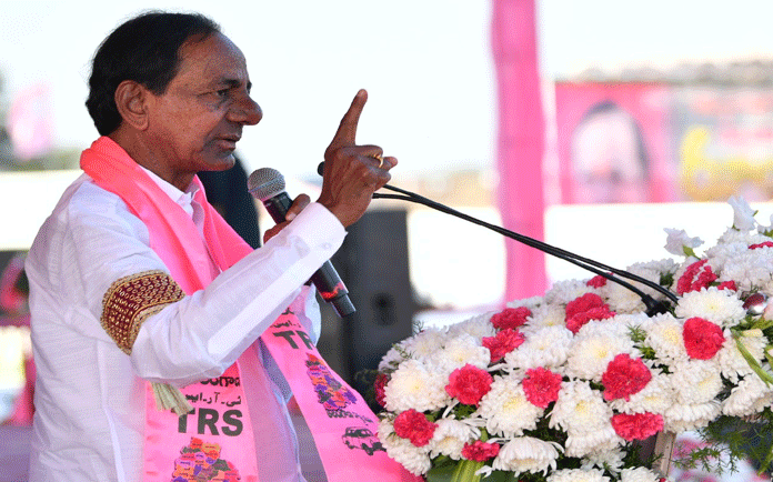 Kcr fires on opposition partys