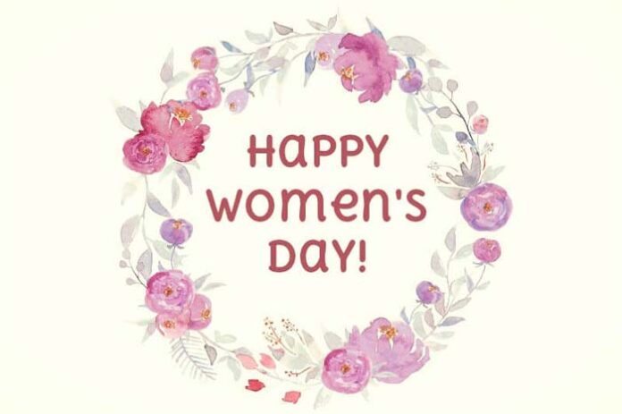 happy women's day on march 8